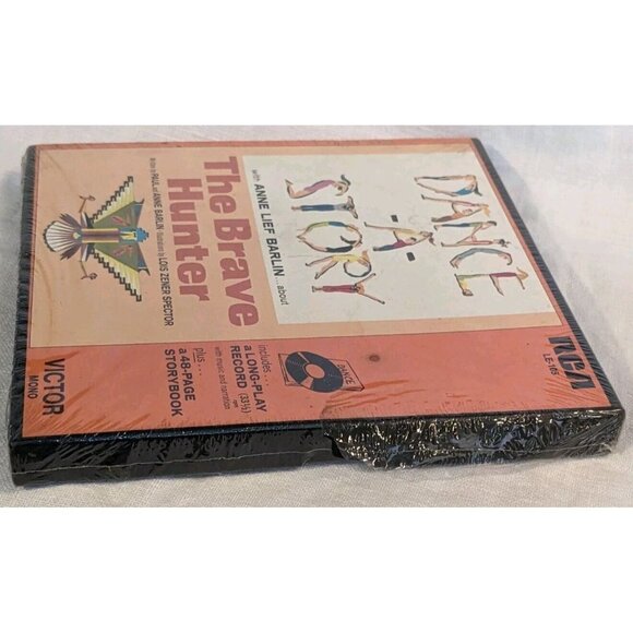Anne Lief Barlin Record Storybook Brave Hunter Dance A Story 1966 Sealed Vtg The - Picture 15 of 16